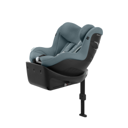 Cybex Sirona Gi i-Size - Obrotowy fotelik samochodowy 61-105 CM | PLUS STORMY BLUE ****ADAC