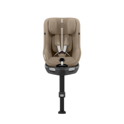 Cybex Sirona G - Obrotowy fotelik samochodowy 61-105 CM | zestaw z bazą | PLUS ALMOND BEIGE ****ADAC