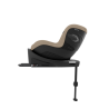 Cybex Sirona G - Obrotowy fotelik samochodowy 61-105 CM | zestaw z bazą | PLUS ALMOND BEIGE ****ADAC