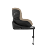 Cybex Sirona G - Obrotowy fotelik samochodowy 61-105 CM | zestaw z bazą | PLUS ALMOND BEIGE ****ADAC