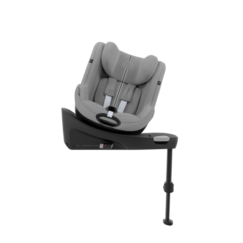 Cybex Sirona G - Obrotowy fotelik samochodowy 61-105 CM | zestaw z bazą | PLUS STONE GREY ****ADAC