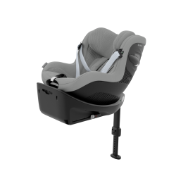 Cybex Sirona G - Obrotowy fotelik samochodowy 61-105 CM | zestaw z bazą | PLUS STONE GREY ****ADAC