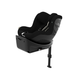 Cybex Sirona G - Obrotowy fotelik samochodowy 61-105 CM | zestaw z bazą | PLUS MOON BLACK ****ADAC