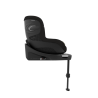 Cybex Sirona G - Obrotowy fotelik samochodowy 61-105 CM | zestaw z bazą | PLUS MOON BLACK ****ADAC