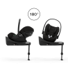 Cybex Cloud G - Rozkładany fotelik samochodowy 40-87 CM | zestaw z bazą | MAGIC BLACK ****ADAC