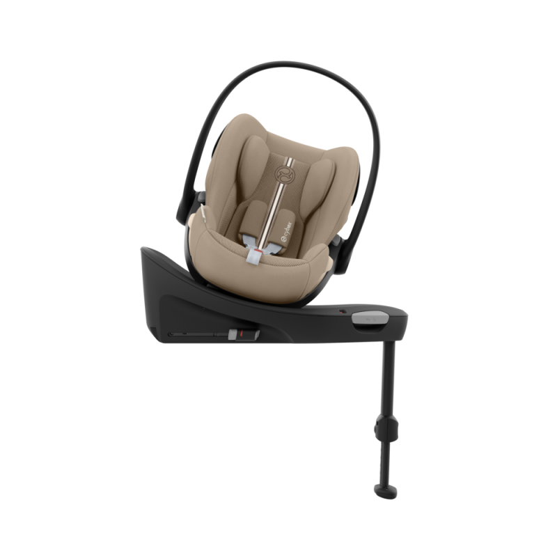 Cybex Cloud G - Rozkładany fotelik samochodowy 40-87 CM | zestaw z bazą | PLUS ALMOND BEIGE ****ADAC