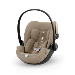 Cybex Cloud G - Rozkładany fotelik samochodowy 40-87 CM | zestaw z bazą | PLUS ALMOND BEIGE ****ADAC