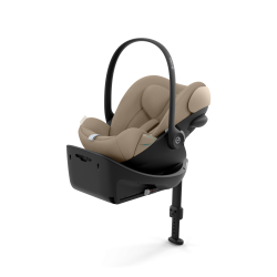 Cybex Cloud G - Rozkładany fotelik samochodowy 40-87 CM | zestaw z bazą | PLUS ALMOND BEIGE ****ADAC