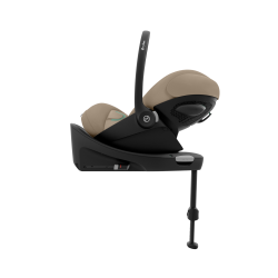 Cybex Cloud G - Rozkładany fotelik samochodowy 40-87 CM | zestaw z bazą | PLUS ALMOND BEIGE ****ADAC