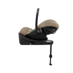 Cybex Cloud G - Rozkładany fotelik samochodowy 40-87 CM | zestaw z bazą | PLUS ALMOND BEIGE ****ADAC