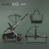 EasyGo Giro - Wózek Głęboko-Spacerowy | zestaw 2w1 | SAGE GREEN