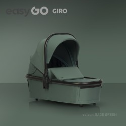 EasyGo Giro - Wózek Głęboko-Spacerowy | zestaw 2w1 | SAGE GREEN