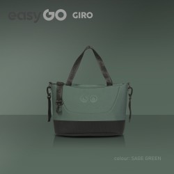 EasyGo Giro - Wózek Głęboko-Spacerowy | zestaw 2w1 | SAGE GREEN