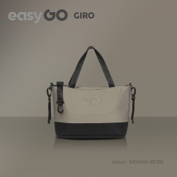 EasyGo Giro - Wózek Głęboko-Spacerowy | zestaw 2w1 | SAVANA BEIGE