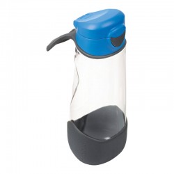 B.BOX - Sportowa butelka tritanowa 600 ml | BLUE SLATE