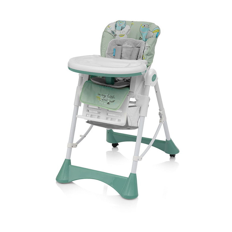 Baby Design Pepe - Krzesełko do karmienia | GREEN