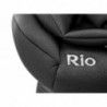 Caretero Rio i-Size - Obrotowy fotelik samochodowy 0-18 KG | BLACK