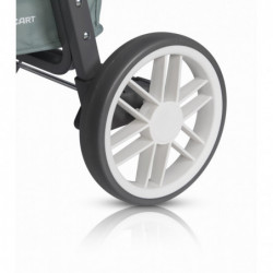 Euro-Cart Flex - Wózek spacerowy | POWDER PINK