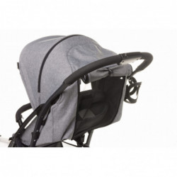 4Baby Smart 2.0 - Lekki wózek spacerowy | LIGHT GREY