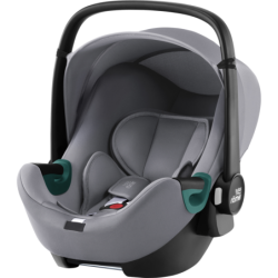 Britax Romer Baby-Safe 3 i-Size - Obrotowy fotelik samochodowy 0-13 KG | zestaw z bazą Vario 5Z | FROST GREY