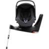 Britax Romer Baby-Safe 3 i-Size - Obrotowy fotelik samochodowy 0-13 KG | zestaw z bazą Vario 5Z | MIDNIGHT GREY