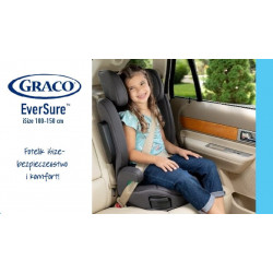 Graco Eversure I-size - Fotelik samochodowy 15-36 KG | BLACK ****ADAC