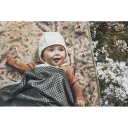 Elodie - Kocyk Pearl Velvet 100x75 | NORDIC WOODLAND