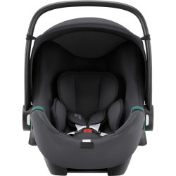Britax Romer Baby-Safe 3 i-Size - Obrotowy fotelik samochodowy 0-13 KG | zestaw z bazą 5Z | MIDNIGHT GREY