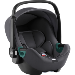 Britax Romer Baby-Safe 3 i-Size - Obrotowy fotelik samochodowy 0-13 KG | zestaw z bazą 5Z | MIDNIGHT GREY