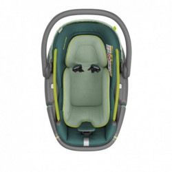 Maxi-Cosi Coral 360 i-Size - Lekki fotelik samochodowy 0-12 KG | zestaw z bazą | NEON GREEN