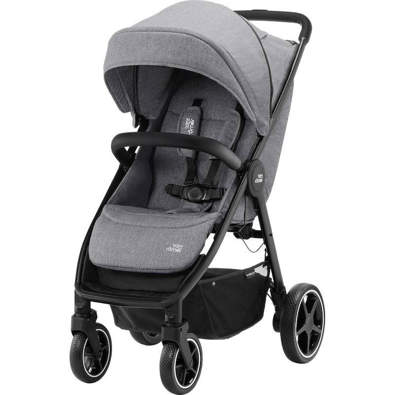 Britax Romer B-AGILE R - Terenowy wózek spacerowy | ELEPHANT GREY/BLACK