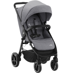 Britax Romer B-AGILE R - Terenowy wózek spacerowy | ELEPHANT GREY/BLACK