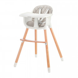 Baby Tiger Tini - Krzesełko do karmienia | GREY
