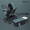 Riko Nuno Pro - Wózek spacerowy + gondola miękka | zestaw 2w1 | LAGOON