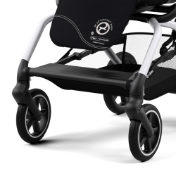 Cybex New Eezy S Twist+ 2 SLV + folia - Obrotowy wózek spacerowy | MOON BLACK