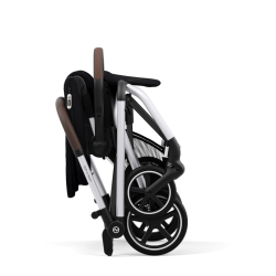 Cybex New Eezy S Twist+ 2 SLV + folia - Obrotowy wózek spacerowy | MOON BLACK