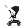 Cybex New Eezy S Twist+ 2 SLV + folia - Obrotowy wózek spacerowy | MOON BLACK