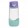 B.BOX - Sportowa butelka tritanowa 450 ml | LILAC POP